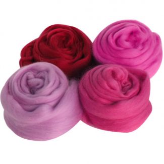 Набор для рукоделия "Шерсть для валяния" (полутонкая) шт